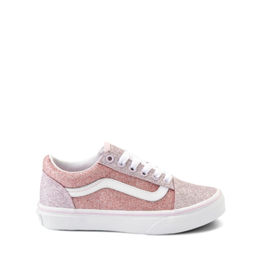 Light pink glitter vans size 5.5